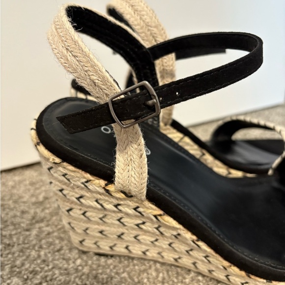 Torrid Natural Jute Espadrilles Platform Wedge SIze 8.5 - Picture 3 of 10